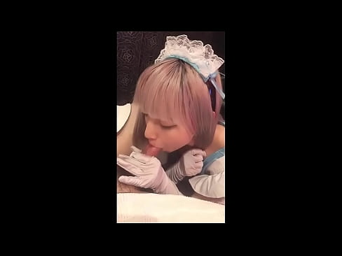 ❤️ Ídolo japonês [mayuka], roupa de empregada francesa, parte 1, broche e masturbação com loção Porno vídeo em nós ☑